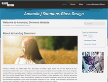 Tablet Screenshot of amandajsimmons.co.uk